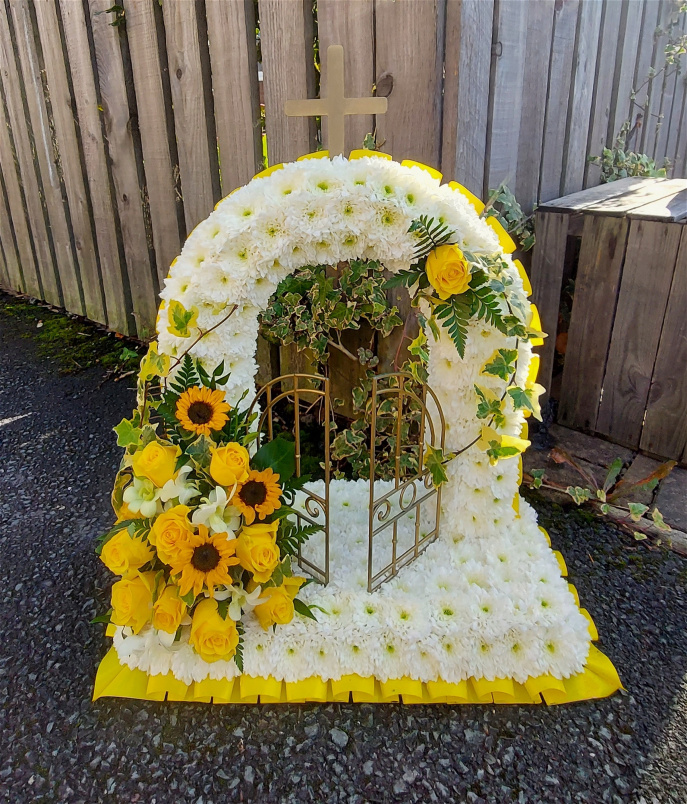 Funeral Flowers | Gates Of Heaven