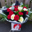 Valentines | White, Pink or Mixed Rose Bouquet