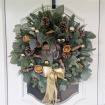 Christmas | Christmas Charm - Fresh Door Wreath