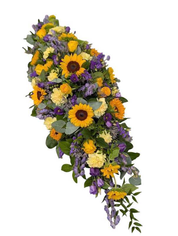 Funeral and Sympathy | Sunflower Funeral Spray