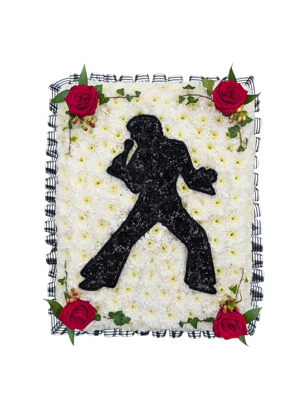 Funeral and Sympathy | Elvis silhouette