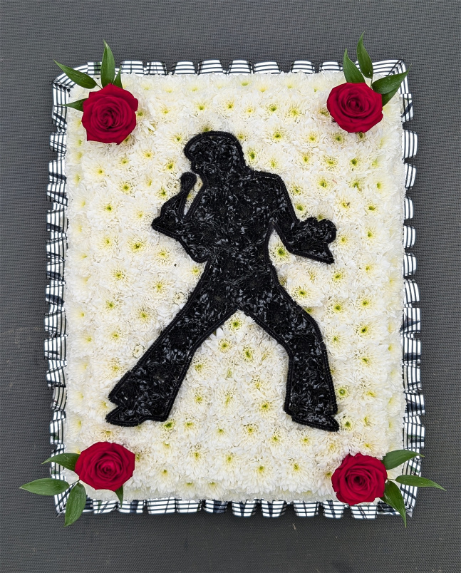 Funeral and Sympathy | Elvis silhouette