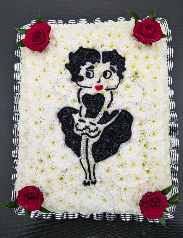 Funeral and Sympathy | Betty Boop silhouette