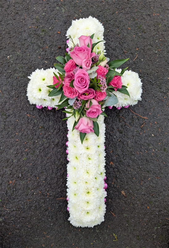 Funeral and Sympathy | Cross tribute