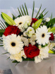 Bouquets | Red and White Bouquet