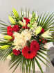 Bouquets | Red and White Bouquet