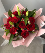 Valentines  | Valentines Rose & Lily Bouquet