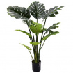 Artificial Flowers and Plants | 2x Tall Monstera Leaf Plant 110cm