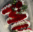 Funeral | Carnation lined Funeral Letters