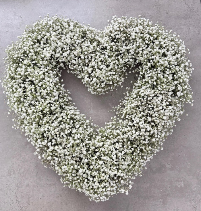 Funeral | Gypsophelia Heart