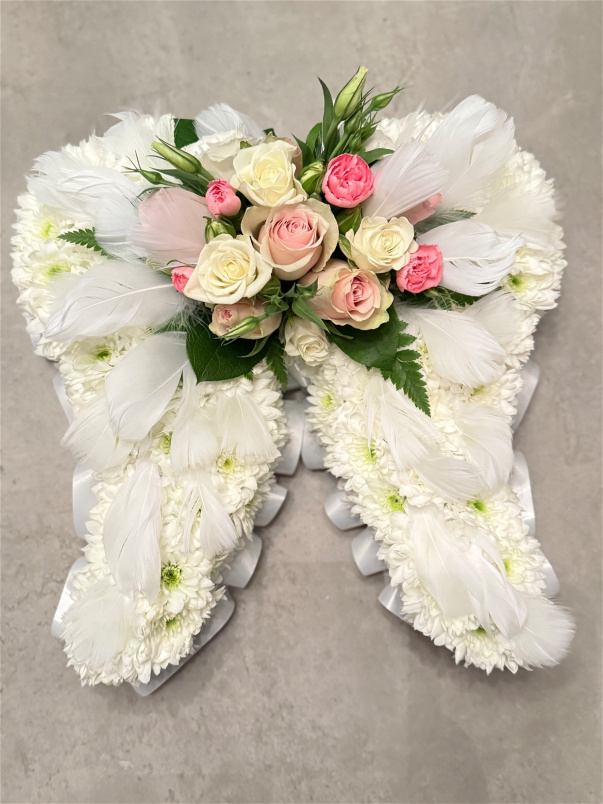 Funeral | Angel wings