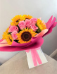 Bouquets | Rose & Sunflowers Bouquet