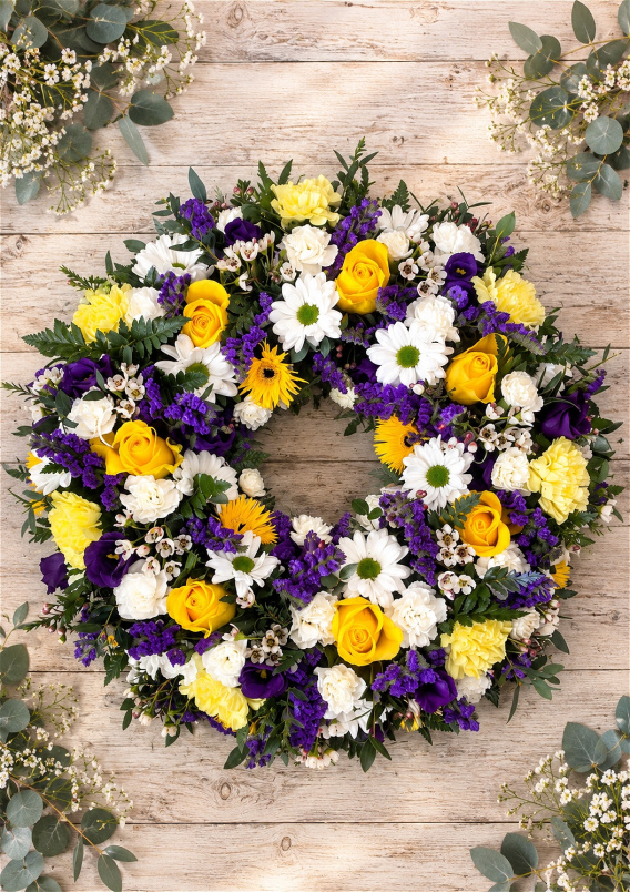 Funerals & Sympathy | Open Wreath