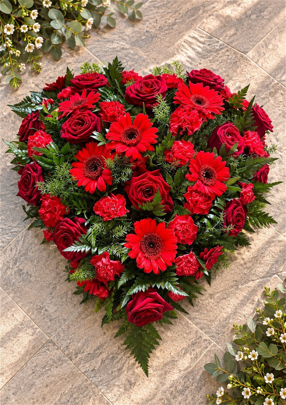 Funerals & Sympathy | Solid Heart Tribute