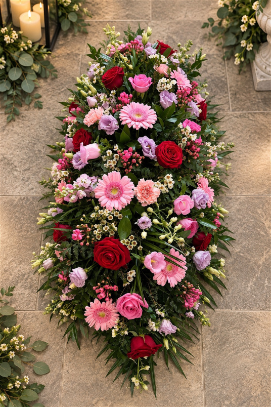 Funerals & Sympathy | Ever Lasting Love Coffin spray