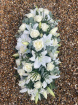 Funerals & Sympathy | Rose and Lily Coffin spray