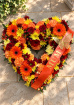 Funerals & Sympathy | Mixed Open heart
