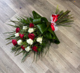 Funerals & Sympathy | Tied sheaf, red roses