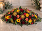 Funerals & Sympathy | Autumnal Coffin Topper