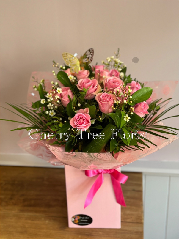 Bouquets | Valentines | Pinky Dozen and a Half