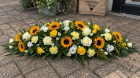 Funerals & Sympathy | Sunflower Coffin Spray