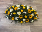 Funerals & Sympathy | Sunflower Coffin Spray