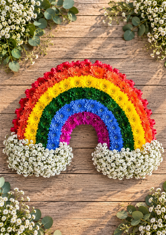 Funerals & Sympathy | Rainbow