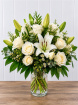 Bouquets | White Lilly and Rose Bouquet