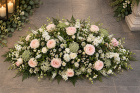 Funerals & Sympathy | Country Garden style Coffin Spray