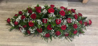 Funerals & Sympathy | Red rose coffin spray