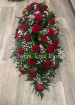 Funerals & Sympathy | Red rose coffin spray
