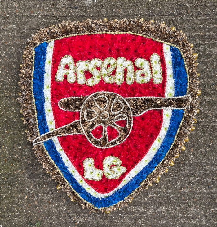 Funerals & Sympathy | Arsenal Badge/Shield