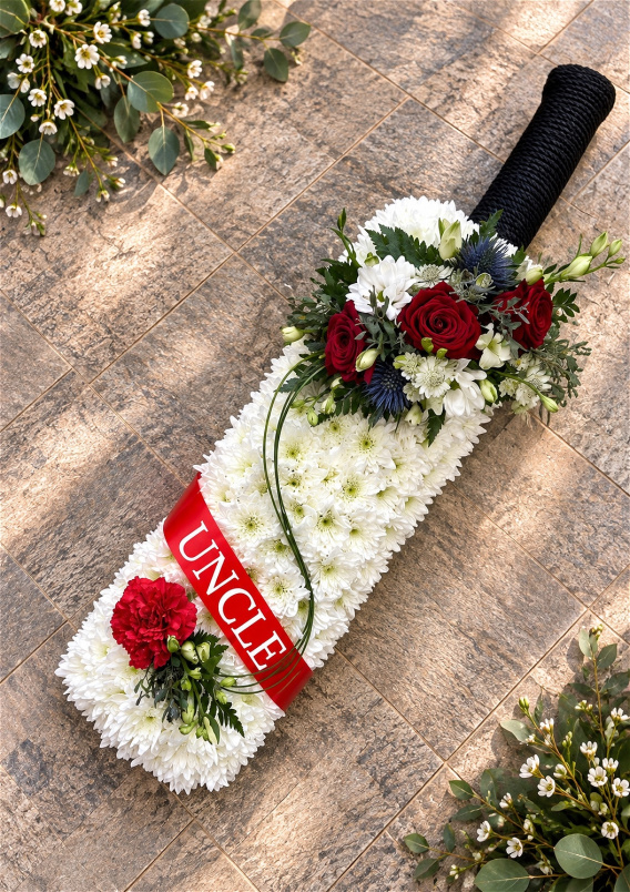 Funerals & Sympathy | Cricket Bat Tribute