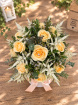 Arrangements | Mother's Day | Valentines | Peach Rose Hat Box