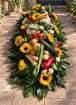 Funerals & Sympathy | Vegetable coffin spray