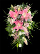 funeral tributes | Single ended lily spray