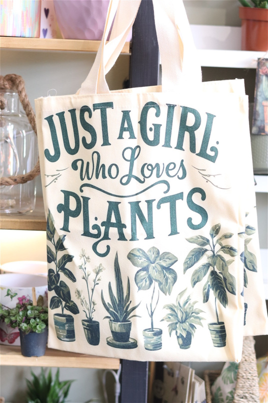 Home and gift | Just a plant lady bag