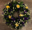 Funeral | Buttercup funeral wreath