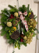 Christmas | Christmas Wreath - natural in style