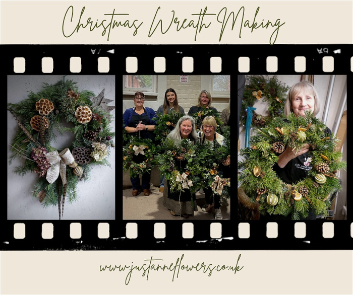 Christmas Wreath Making 2025 | Christmas Wreath Making 2025