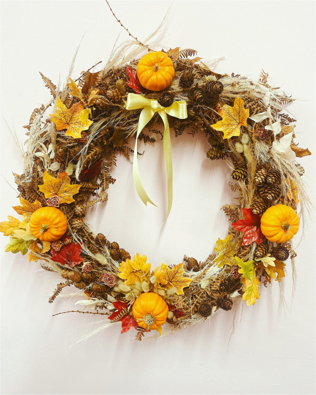 Autumnal Wreaths | Everlasting Flowers | Gifts | Everlasting Wreath