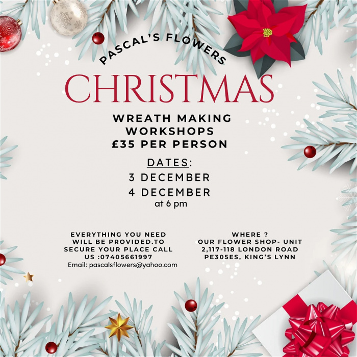 Christmas Collection  | Workshops | Christmas Wreath Making Workshops