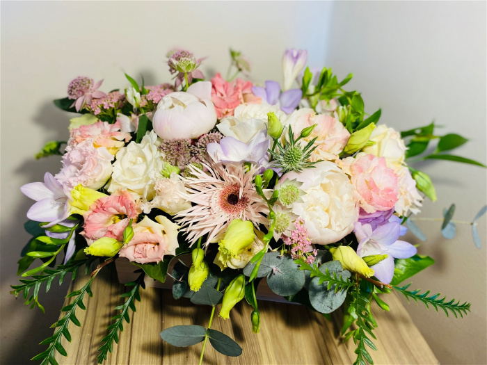 Anniversary | Arrangements | Birthdays | Easter | Get well soon flowers | Leaving flowers | Mother's Day | New baby flowers | New home flowers | Pastel Box