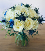 Wedding | Blue and White Bridal Bouquet