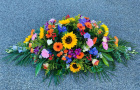 Funeral | Colourful Double Ended Spray