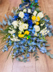 Funeral | Blue , Yellow and Cream - Funeral Sheaf