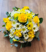 Funeral | Yellow  And White Posy