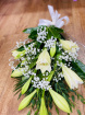 Funeral | Lily and Gypsophila Sheaf