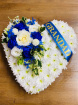 Funeral | Blue Massed Heart - Funeral Tribute