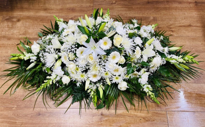 Funeral | White Double Ended Spray